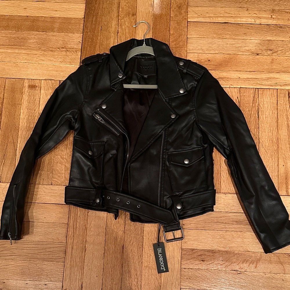 NWT Blank NYC Leather Jacket